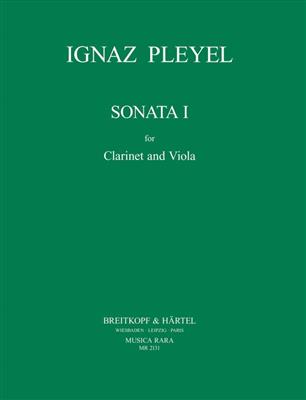 Ignace Pleyel: Sonata Nr. 1 BEN 5491: (Arr. Solere): Duo Mixte