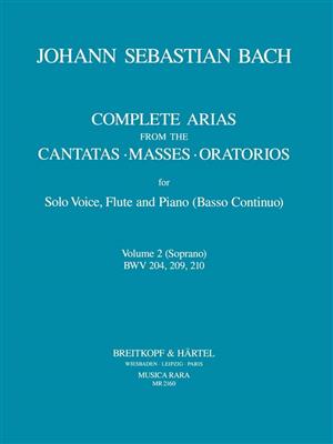 Johann Sebastian Bach: Complete Arien & Sinfonias 2 (Soprano Voice): Solo pour Chant