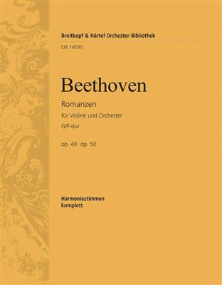 Ludwig van Beethoven: Romanzen G/F-dur op. 40/50: Orchestre et Solo