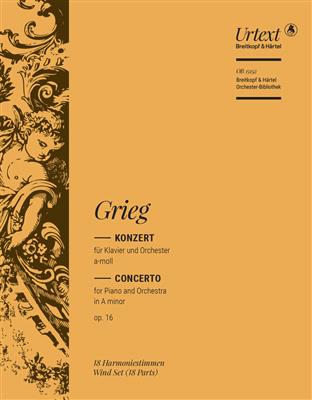Edvard Grieg: Piano Concerto A minor Op. 16: Orchestre et Solo