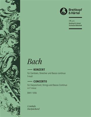Johann Sebastian Bach: Cembalokonzert f-moll BWV 1056: Cordes (Ensemble)
