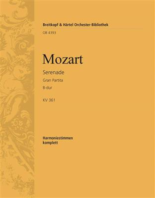 Wolfgang Amadeus Mozart: Serenade B-dur KV 361: Vents (Ensemble)