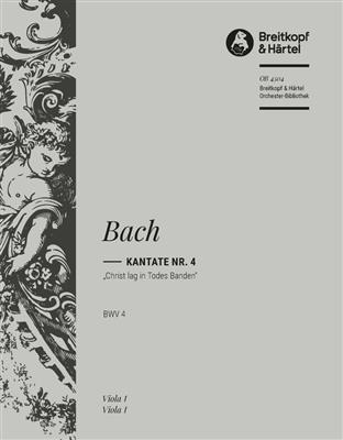 Johann Sebastian Bach: Kantate 4 Christ lag in: Chœur Mixte et Ensemble