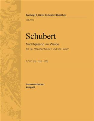 Franz Schubert: Nachtgesang im Walde (Ins St.): Solo pour Cor Français