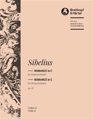 Jean Sibelius: Romanze in C op. 42: Cordes (Ensemble)