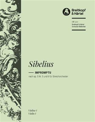 Jean Sibelius: Impromptus op. 5/5 und 5/6: Cordes (Ensemble)