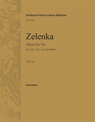 Jan Dismas Zelenka: Missa Dei Filii Zwv 20: (Arr. Wolfgang Horn): Chœur Mixte et Ensemble