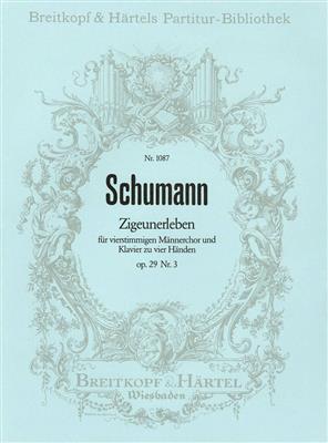 Robert Schumann: Zigeunerleben op. 29/3: Voix Basses et Piano/Orgue