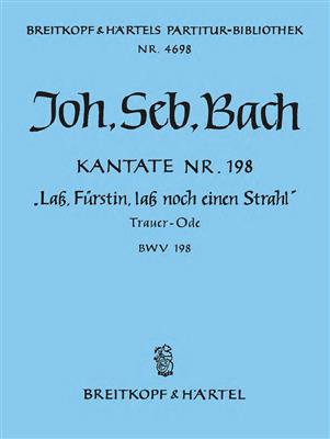 Johann Sebastian Bach: Lass, Fürstin, lass noch einen Strahl (PA): Chœur Mixte et Accomp.