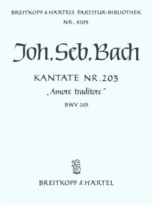 Johann Sebastian Bach: Kantate BWV 203: Chant et Piano