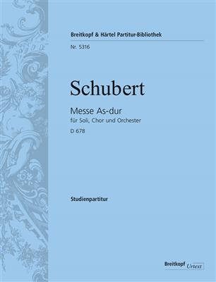 Franz Schubert: Messe As-Dur D 678: Chœur Mixte et Ensemble