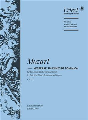 Wolfgang Amadeus Mozart: Vesperae solennes de Dominica K. 321: Chœur Mixte et Ensemble
