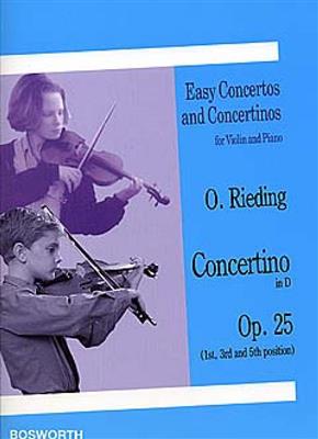 Oscar Rieding: Concertino in D Op. 25: Violon et Accomp.