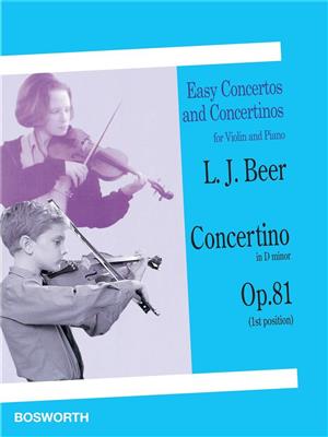 Leopold Josef Beer: Concertino in D minor Op. 81: Violon et Accomp.