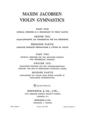 Violin Gymnastics - Physical Exercises