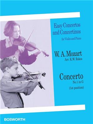 Wolfgang Amadeus Mozart: Concerto No.1 G-major (arr. K.W.Rokos) (1st.Pos.): Violon et Accomp.