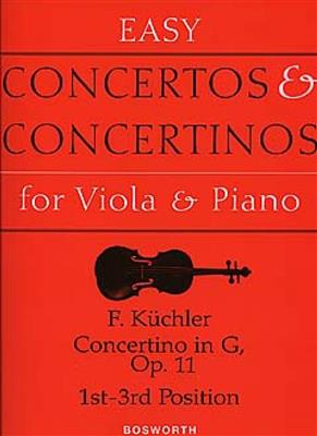 Ferdinand Küchler: Concertino in G Op.11: Alto et Accomp.