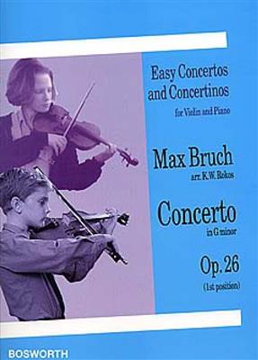 Max Bruch: Concerto in G minor Op. 26: Violon et Accomp.