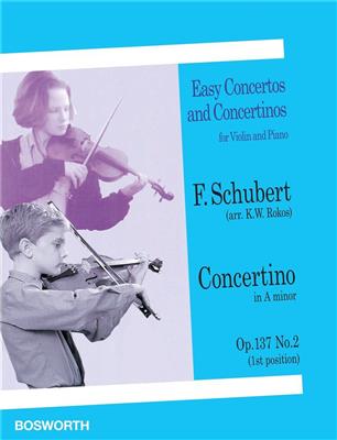 Franz Schubert: Concertino in A minor Op. 137 No. 2: Violon et Accomp.