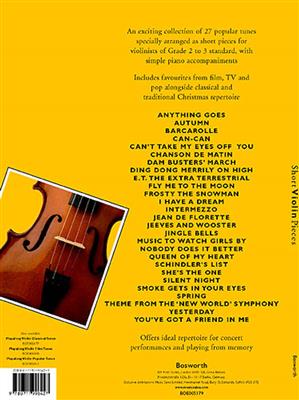 Short Violin Pieces - Easy Violin Repertoire: Violon et Accomp.