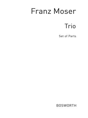 Moser, F Trio Op.38 2ob/Cora: Solo pour Hautbois