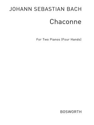 Johann Sebastian Bach: Chaconne: (Arr. Henry Coleman): Duo pour Pianos