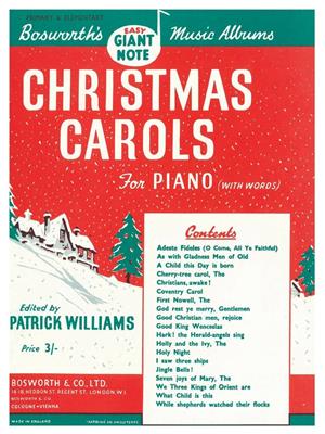 Patrick Williams: Christmas Carols For Piano With Words (Williams): Chant et Piano