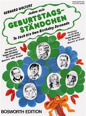 Gerhard Wolters: Jedem Sein Geburtstagsständchen: Flûte à Bec (Ensemble)