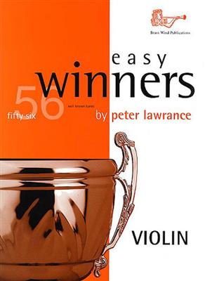 Peter Lawrance: Easy Winners for Violin: Solo pour Violons