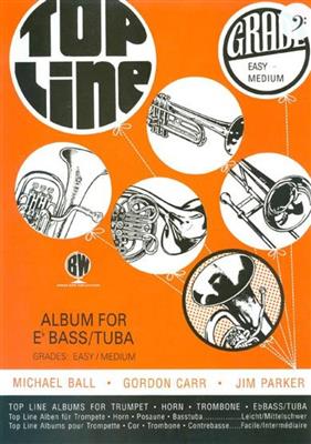 Top Line Album For Eb Bass-Tuba Bc: Tuba et Accomp.