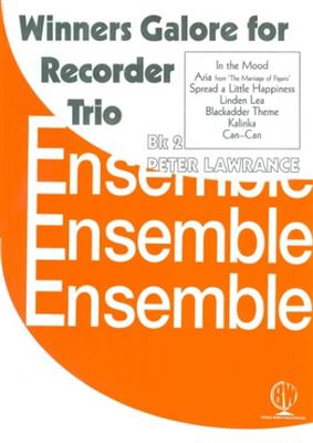 Winners Galore For Recorder Trio - Book 2: (Arr. Peter Lawrance): Flûte à Bec (Ensemble)