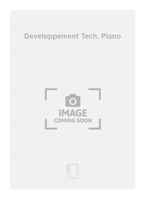 Developpement Tech. Piano