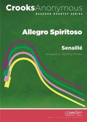 Jean-Baptiste Senaillé: Allegro Spiritoso: (Arr. Geoffrey Hartley): Basson (Ensemble)