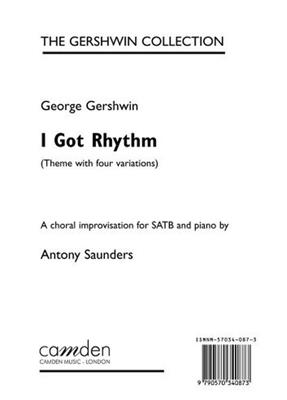 George Gershwin: I Got Rhythm: Chœur Mixte et Piano/Orgue