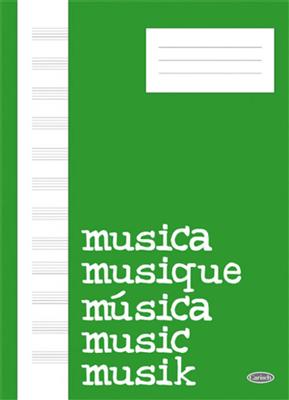Quaderno di Musica (Block, Cahier de Musique): Papier à Musique