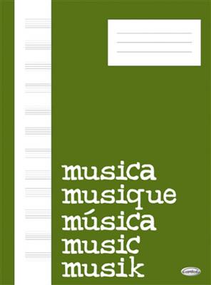 Quaderno di Musica (Block, Cahier de Musique): Papier à Musique