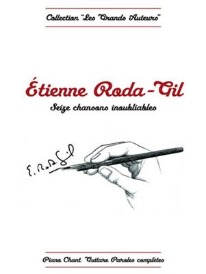 Roda-Gil 16 Chansns Inoubliables: Piano, Voix & Guitare