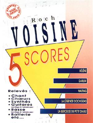 Roch Voisine: 5 Scores: Piano, Voix & Guitare