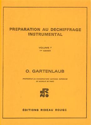 Préparation au déchiffrage instrumental-Vol F 1
