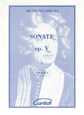 Arcangelo Corelli: Sonate Op.V, Volume I, for Violin and Continuo: Solo pour Violons