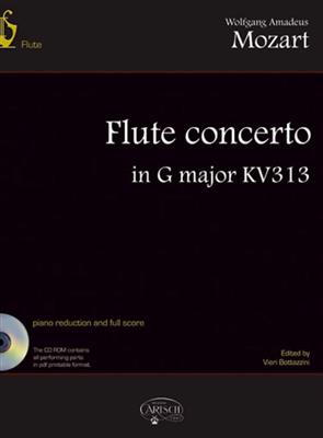 Wolfgang Amadeus Mozart: Flute Concerto in G Major KV 313: Flûte Traversière et Accomp.
