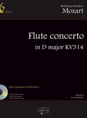 Wolfgang Amadeus Mozart: Flute Concerto in D Major KV 314: Flûte Traversière et Accomp.