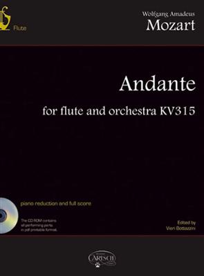 Wolfgang Amadeus Mozart: Andante for Flute and Orchestra KV 315: Flûte Traversière et Accomp.