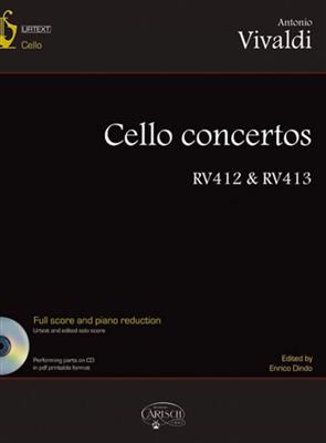Antonio Vivaldi: Cello Concertos RV412 & RV413, Volume 2: Solo pour Violoncelle