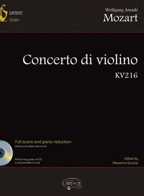 Wolfgang Amadeus Mozart: Concerto di Violino in G KV216: Solo pour Violons