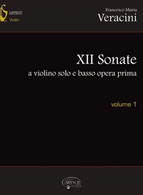 Sonate Violin Solo E Basso 1: Solo pour Violons