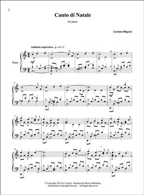 Luciana Bigazzi: Canto di Natale: Solo de Piano
