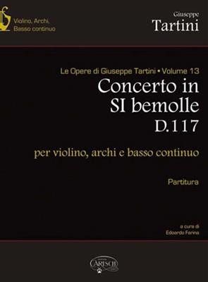 Giuseppe Tartini: Concerto in Si bem. D117: Cordes (Ensemble)