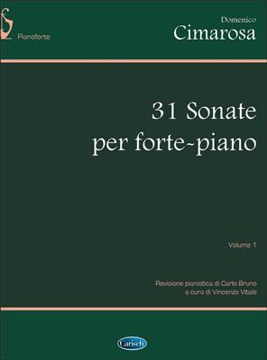 Domenico Cimarosa: 31 Sonatas Vol. 1 (Vitale/Bruno): Solo de Piano
