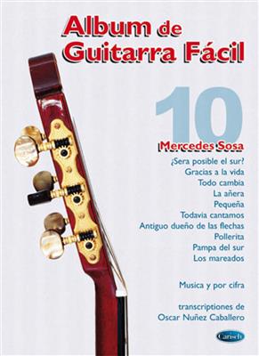 Mercedes Sosa: Guitarra Facil 10: Solo pour Guitare